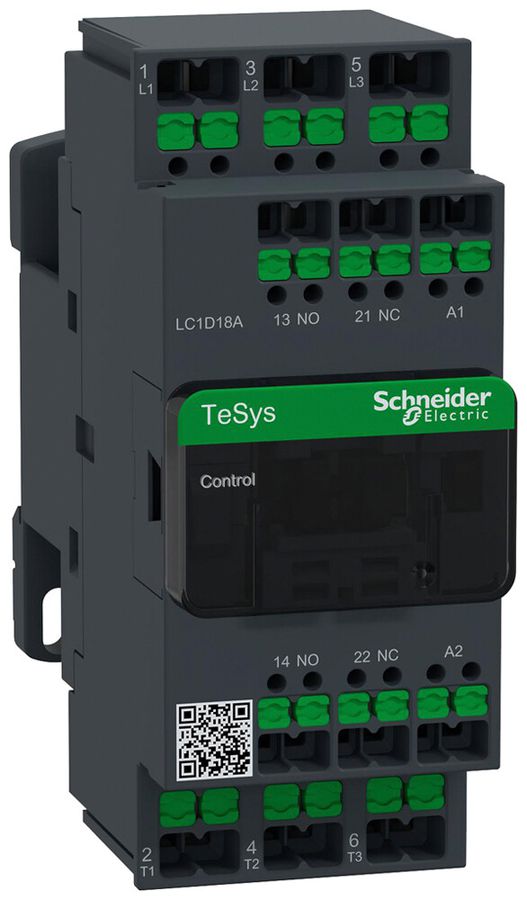 Leistungsschütz TeSys DECA 100VAC 3NO 32A 18A 440V 1NO 1NC