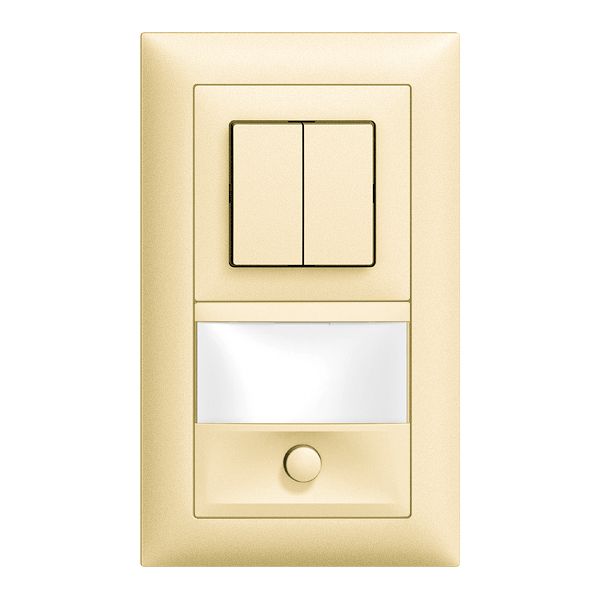 UP-Kombination EDIZIOdue 1/1P+Sonnerie vanille