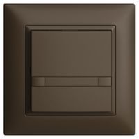 UP-KNX-Taster RGB EDUE FMI, 250mW, o.LED, m.Papier, 1×Taste, 2×Tastenb., cof