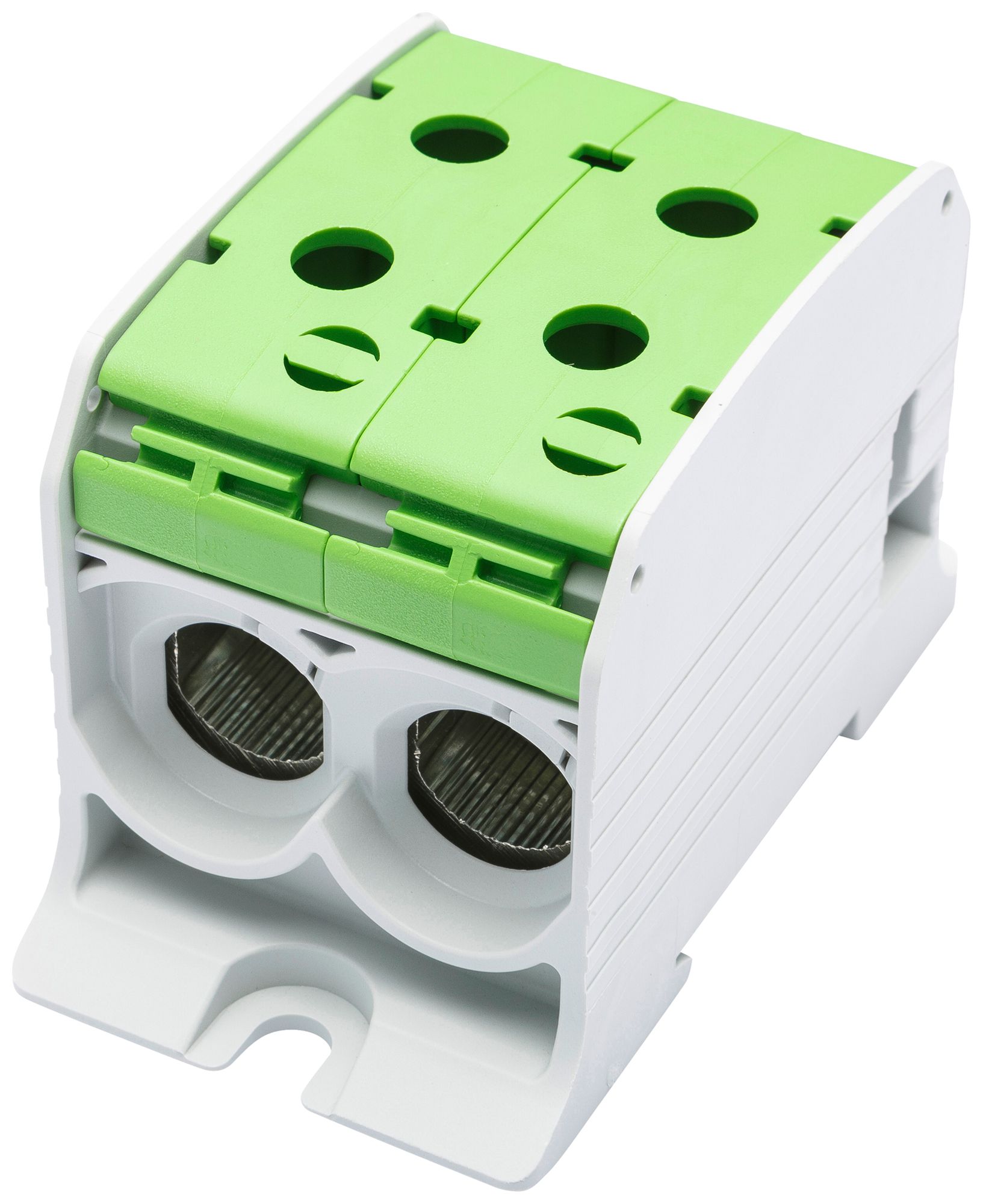 Bloc de distribution Bals RKA 95 1P 200A 2×entrée 2×sortie 10…95mm² vert