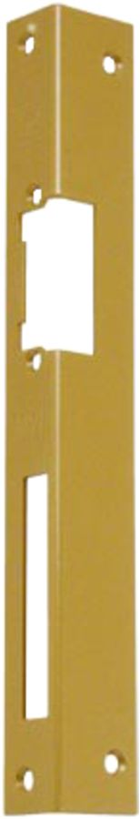 Contropiastra angolare 250mm oro L DIN S