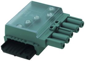Abzweigdose Woertz für Flachkabel DALI 5×2.5+2×1.5mm² 5P (Bus) C2 L1