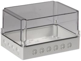 Apparategehäuse RW CUBO S 175×250×150mm SPCM transparent