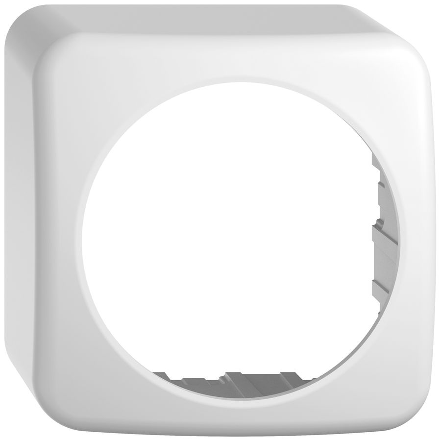 Capot AP STANDARDdue SNAPFIX® pour appareils QX 1×Ø58mm bc