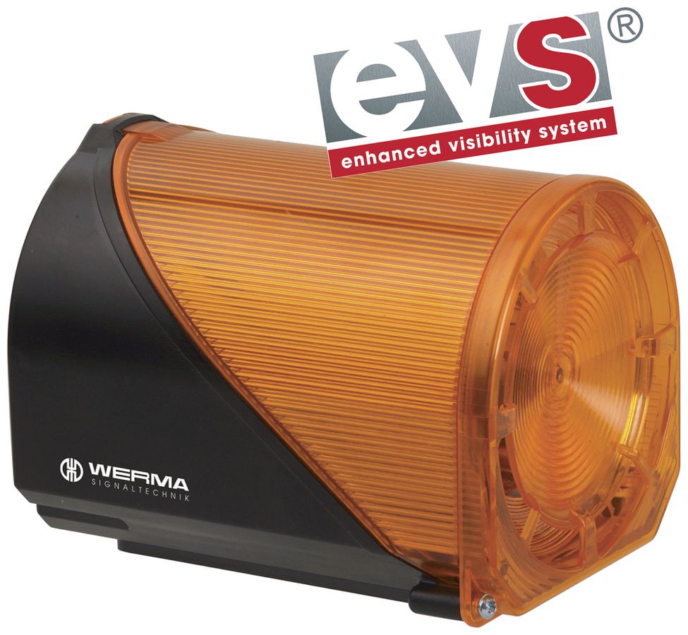 Sirène LED WERMA 444 24VAC/DC jaune