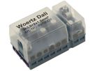Anschlussdose Woertz für Flachkabel DALI 3×2.5+2×1.5mm² 3P und Bus