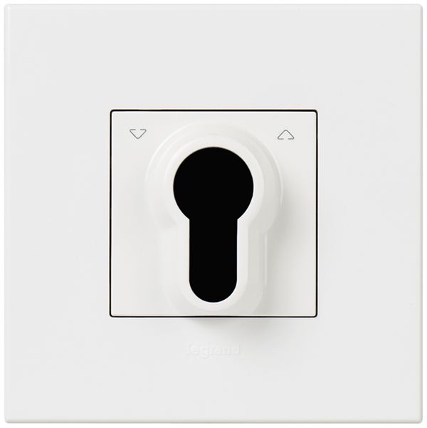 Contact pivotant à clé ENC ATO blanc 0<--1 sans cylindre