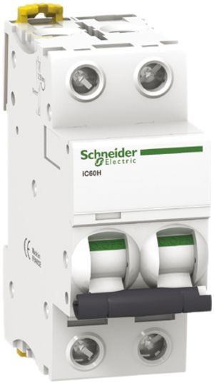 Disjoncteur Schneider Electric iC60N 2P 16A D 6kA
