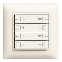 Variatore INC ZEP 2c/4t st. c/sec.mot.scen. EDIZIOdue bianco