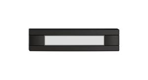 Pulsante 1/8 EDIZIO.liv SNAPFIX® p.KNX&UNI s.LED c.targ.comando 2 tasti ne