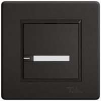 UP-Universaltaster EDIZIO.liv UNI SNAPFIX® 12…48V m.LED blau 1× 1-Tbed.Pap.sz