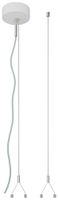 Kit de suspension à corde LEDVANCE LINEAR INDIVILED acier 1.5m câble 5 pôles bc