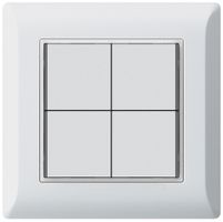 UP-Taster KNX KLI 4×Tasten 4×Betätigungspunkte LED weiss