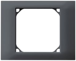 Cadre de recouvrement kallysto 80×100mm à visser anthracite