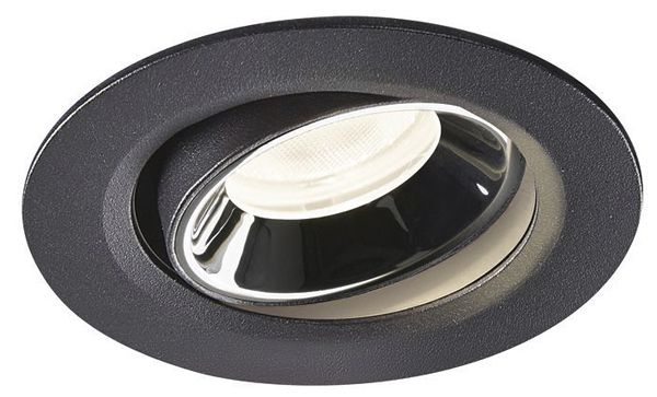 Downlight LED INS SLV NUMINOS MOVE XS, 7W 200mA 750lm 4000K 20° ne/cro