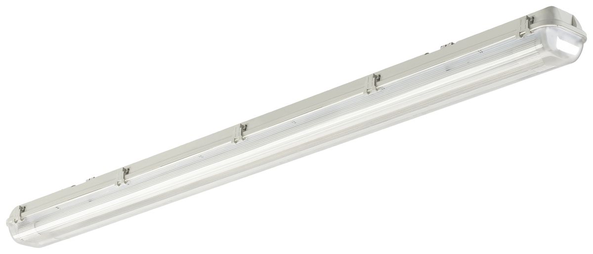Lampada p.locali bagnati LED SylProof ToLEDo T8 G13 2×19.5W 3300lm 865 1200 IP65