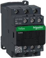 Contattore Schneider Electric LC1D12EL 48VDC 1Ch+1R 12A TeSys