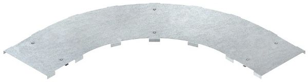 Coperchio Niedax, per curva 90° per WSL/WRL, l=404mm, acciaio, galvanizzato