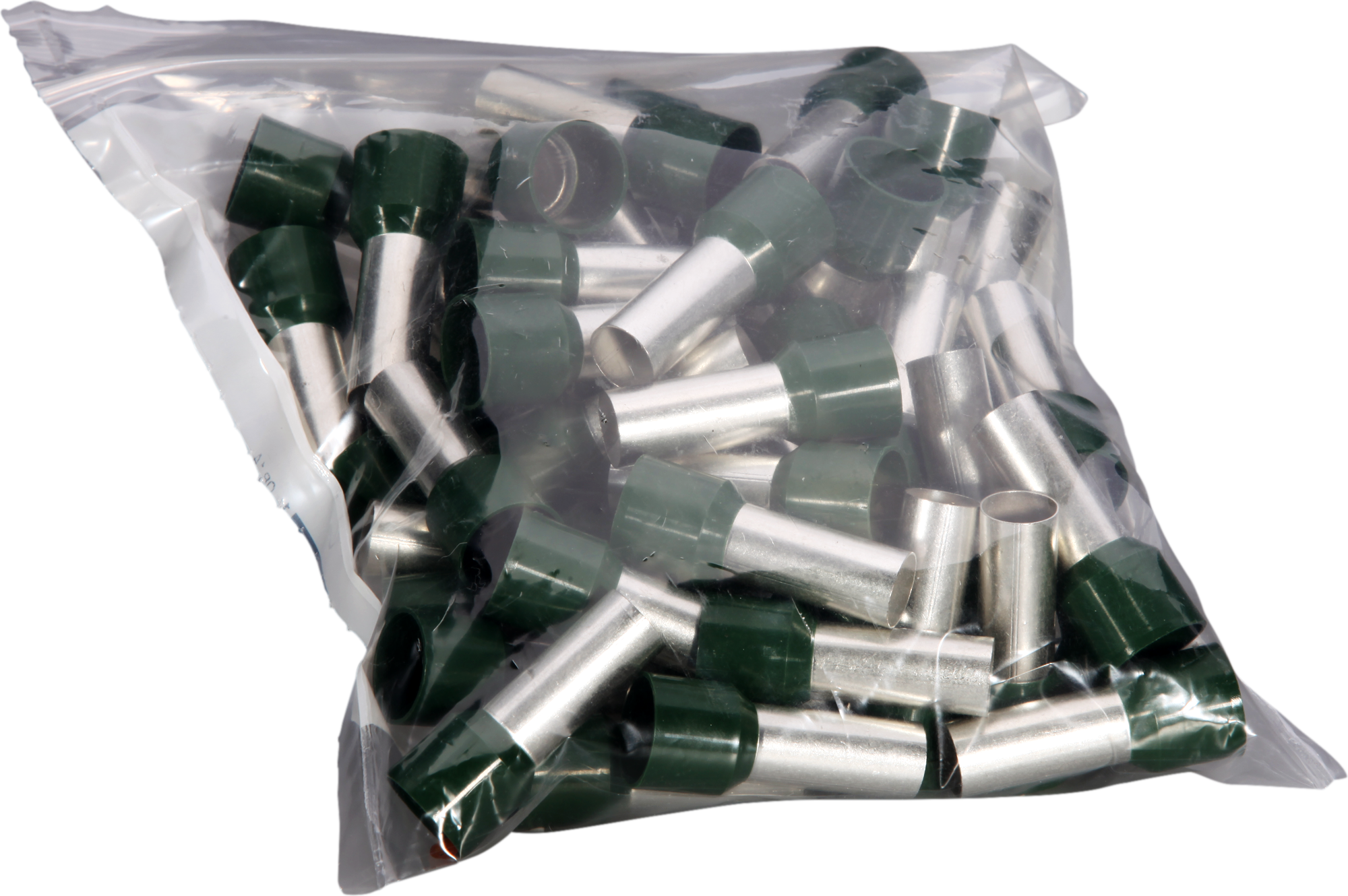 Capocorda tipo A isolato 50mm²/25mm verde oliva