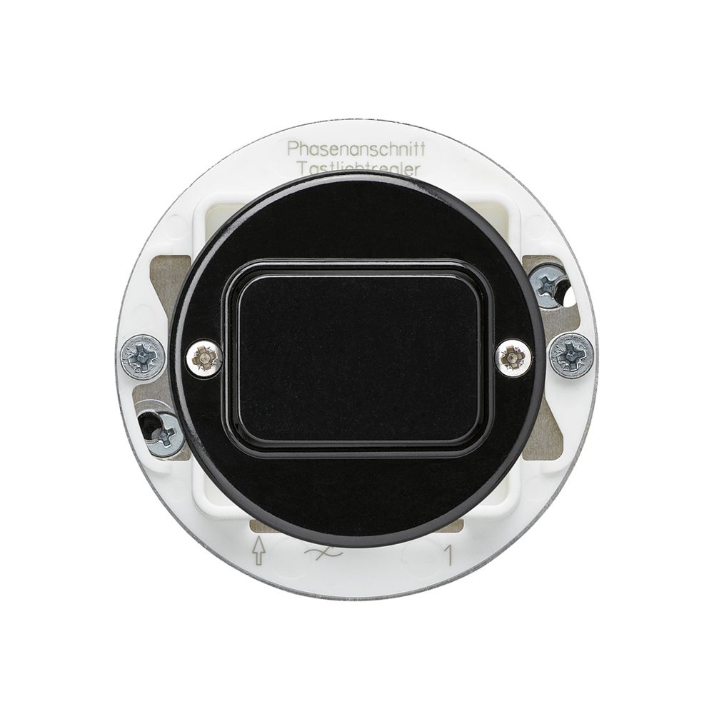 UP-Tastdimmer 25…500VA basico schwarz, Phasenanschnitt