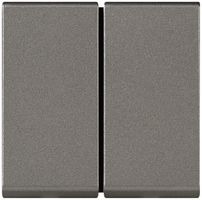 EB-Wippschalter-Taster MOS 3+AR/1L magnesium 2 Module