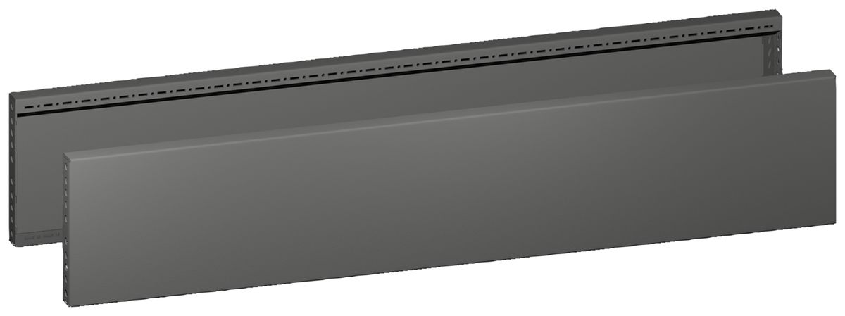 Cache-socle Rittal VX 8660.046 200mm kit latéral noir acier 2pcs