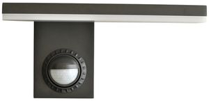 Applique LED Z-Licht ECOlicht 180 PIR 10W 800lm 3000K IP54 antracite