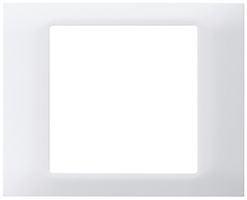 Abdeckrahmen kallysto 80×100mm steckbar zu EB-Dose G3 weiss