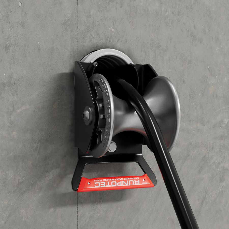 Kabelumlenkrolle Runpotec Ø130mm Ø80mm 4500kg Aluminium