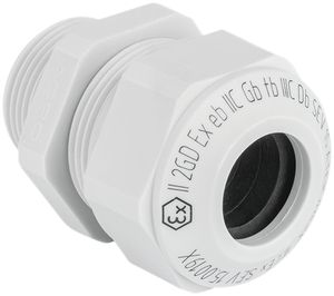 Ex-Kabelverschraubung AGRO PA M16×1.5 6…8mm ATEX 0152X hellgrau
