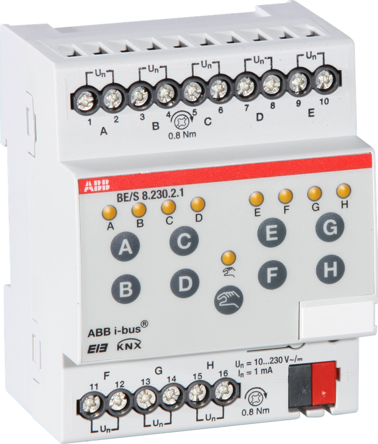Entrée binaire AMD KNX ABB BE/S 8.230.2.1