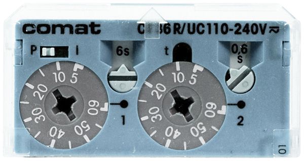 Modulo timer ComatReleco CT36R, generatore di impulsi, 50ms…60h 24…48VUC