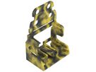 Adaptateur de fixation WAGO 221 avec décharge de traction 10L×4mm² vis gr/jn