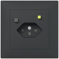Prise FI ENC SIDUS B T13 30mA, shutter, anthracite