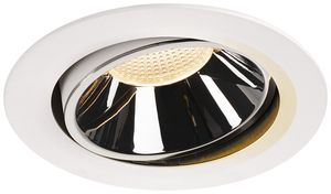 Downlight LED SLV NUMINOS MOVE XL 37.4W 3400lm 2700K 55° REG Ø190×118mm bi/Cr