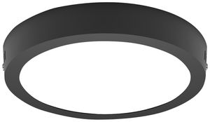 AP-LED-Downlight Philips Slim Surface 12W 1150lm 827 110° Ø210mm schwarz