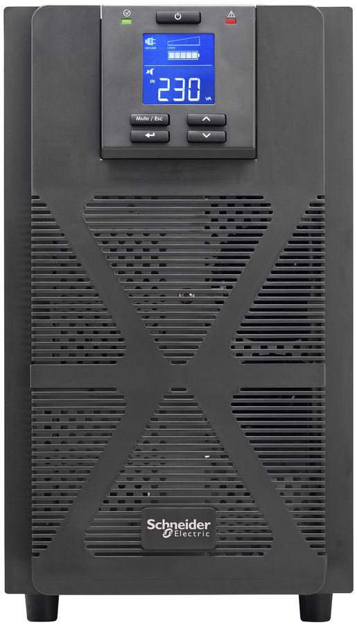 USV Schneider Electric, einfach, 1 Phase, On-Line SRVS 3000VA 230V