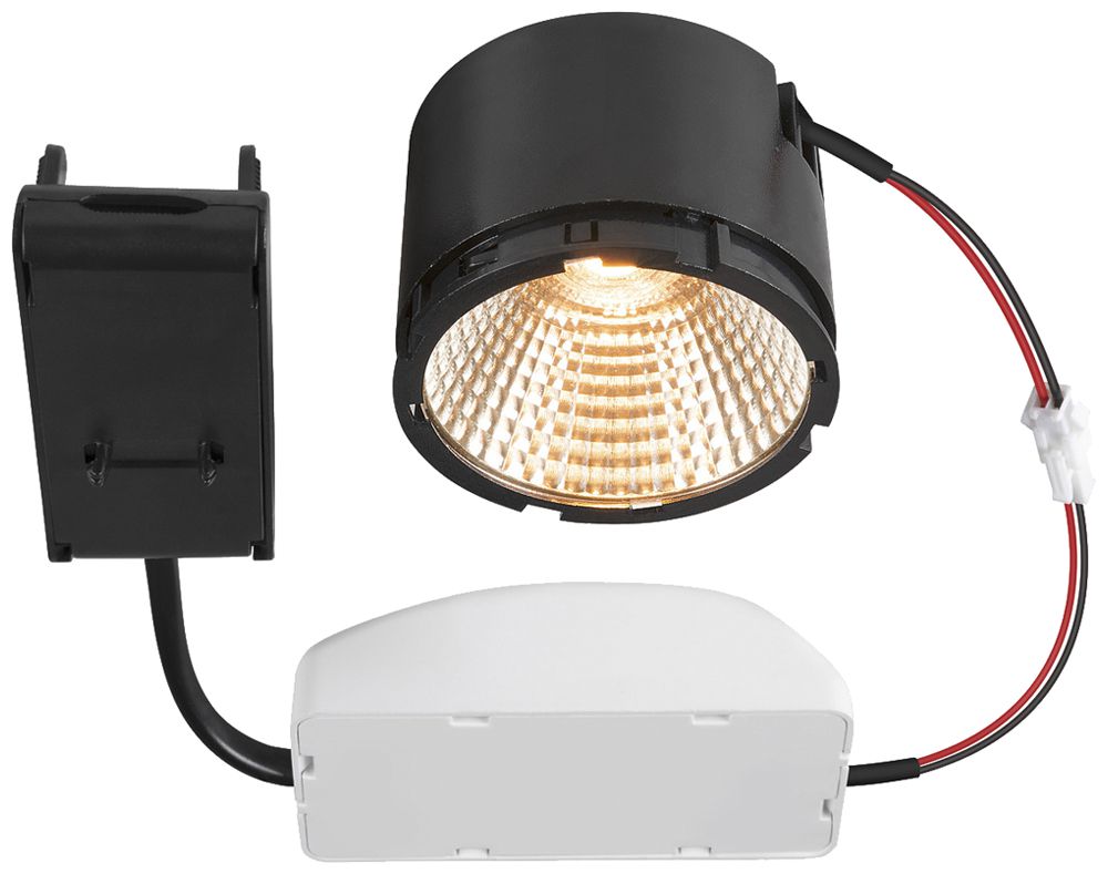 Leuchtteil SLV NEW TRIA 13.3W 1130lm 927 38° DIM Ø70 schwarz