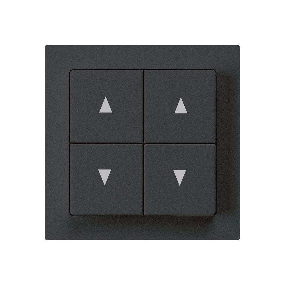 Pulsante per tappar.INC kallysto A nero con 4 tasti