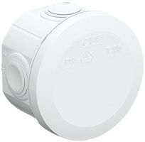 AP-Abzweigdose Bettermann Ø80mm mit Einführung weiss