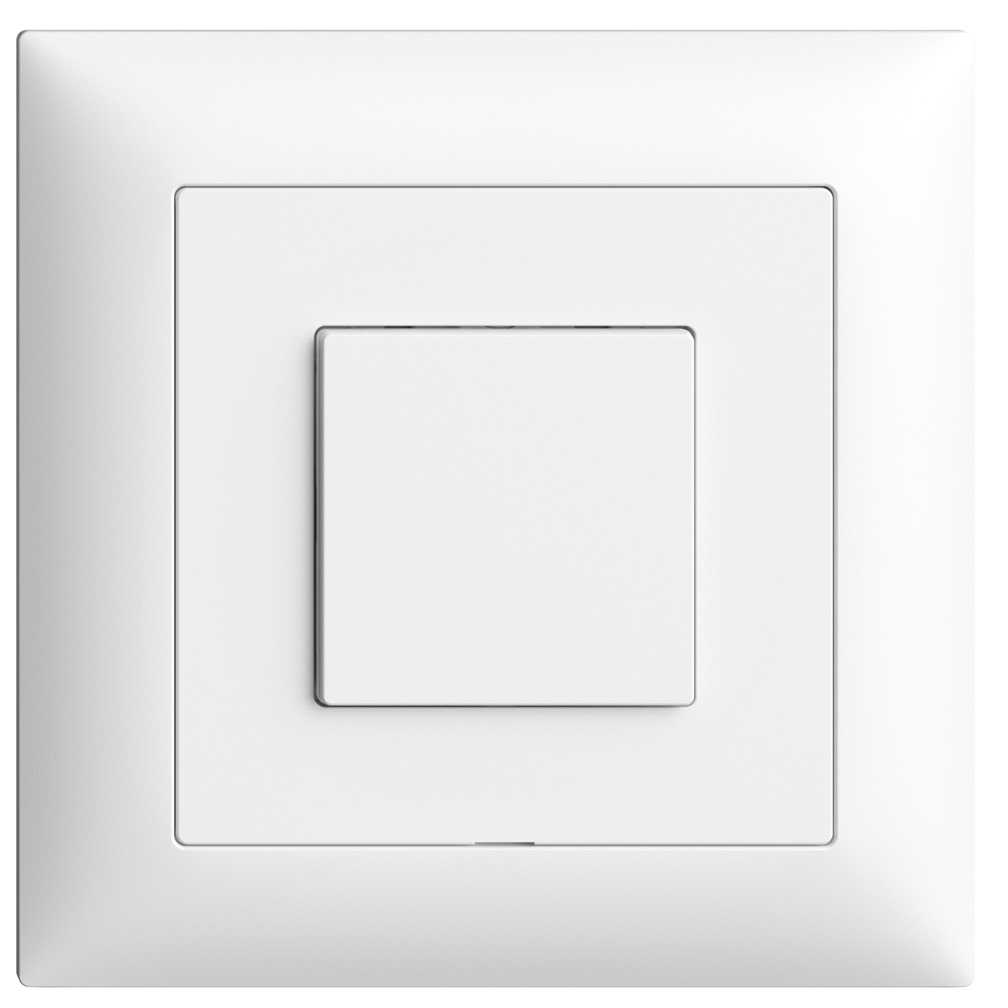 Comando per interruttore INC 1c/1t Edue Wiser bianco