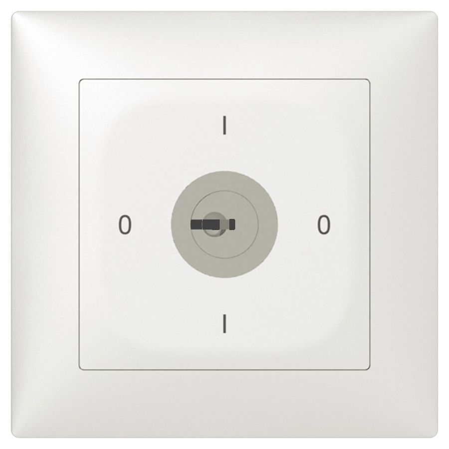 UP-Drehschalter SIDUS B 0/2L SS weiss