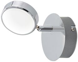 LED-Wandleuchte Eglo SALTO 5.4W 670lm 3000K IP20 110mm Chrom