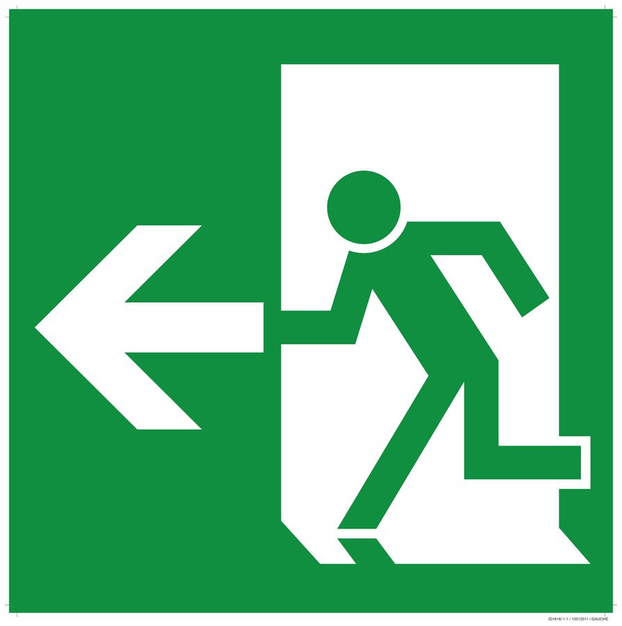 Piktogramm mit Pfeil nach links zu Candelux CFY320, CFQ320/160