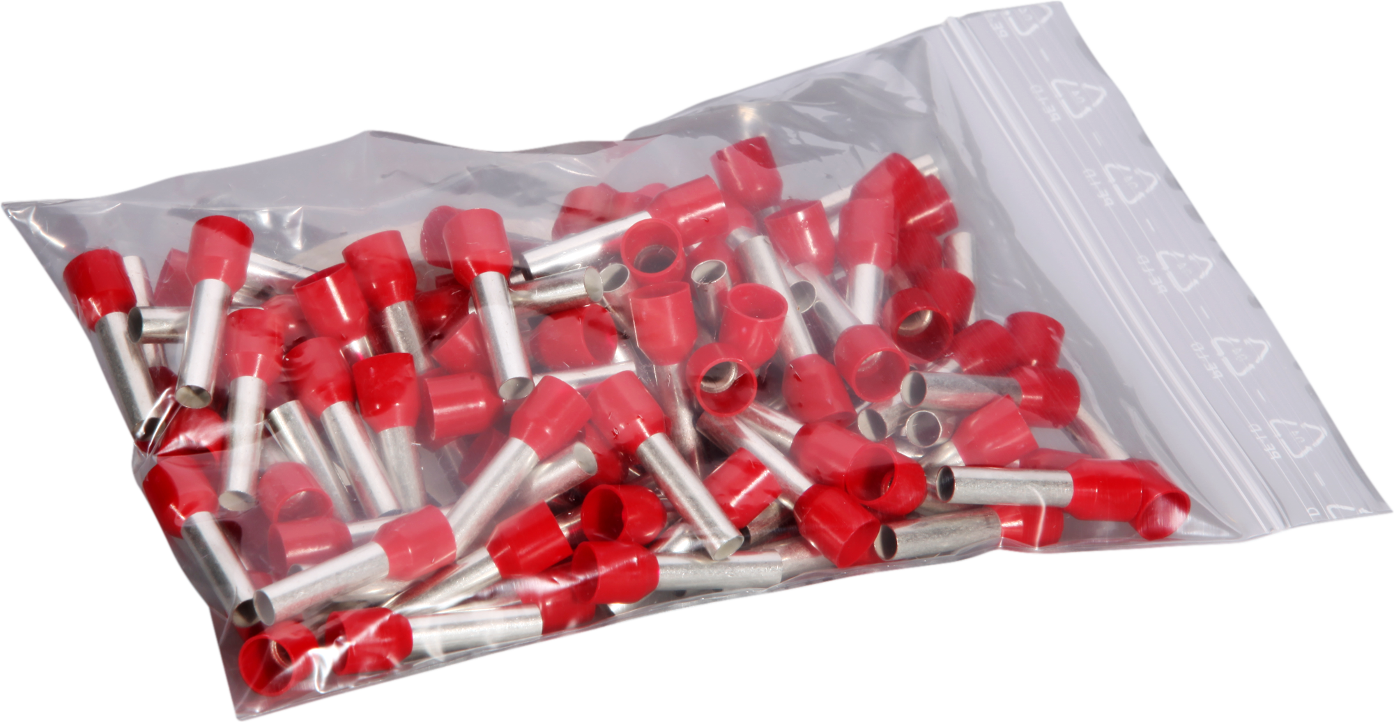 Aderendhülse Ferratec DIN isoliert 10mm²/18mm rot