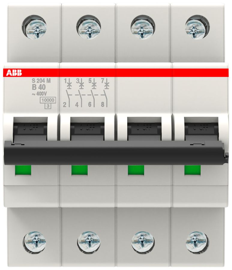 Leitungsschutzschalter ABB S204M-B40 40A B 10kA