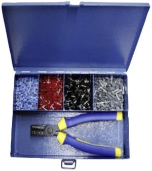 Endhülsen-Sortiment isoliert Ferratec SK36B