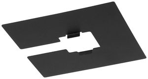 Copertura SLV acciaio 100×100×0.4mm nero