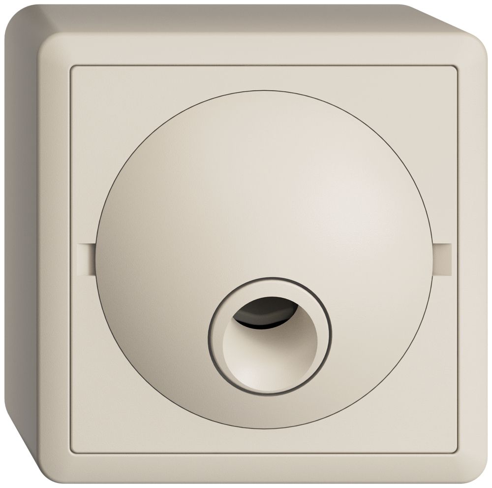 AP-Anschlussdose EDIZIOdue 8L für Rufleuchte, crema