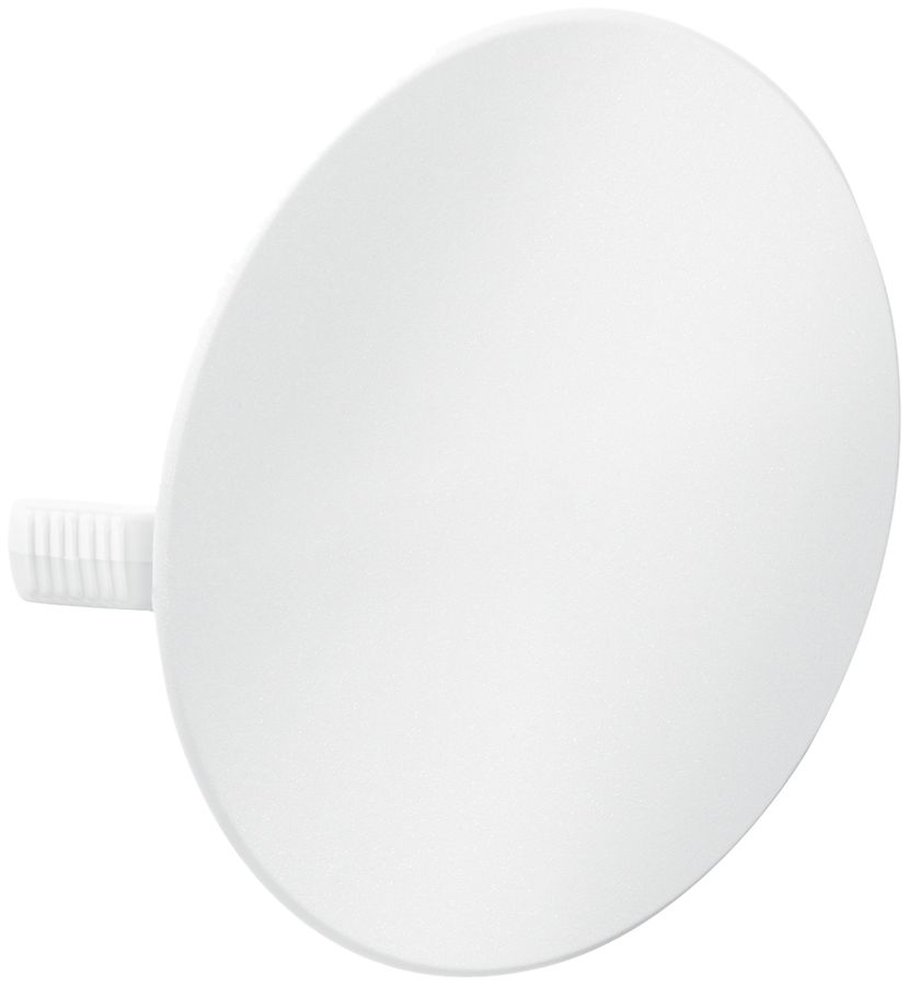 Feder-Steckdeckel Kaiser Ø95mm weiss, für Dosendurchmesser 80mm